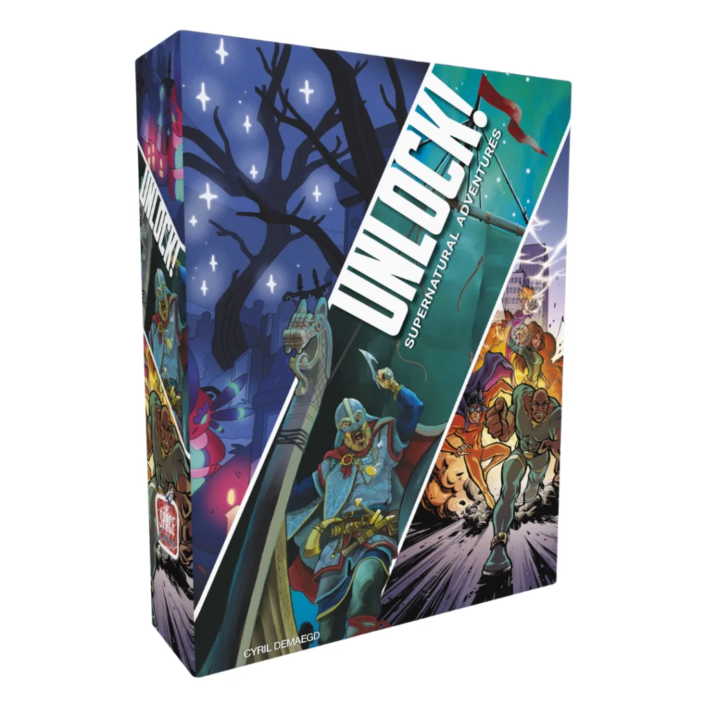 Boîte du jeu UNLOCK! Supernatural Adventures
